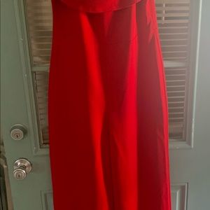 Red jumpsuit worn once.